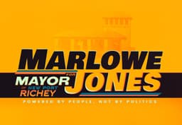 Marlowe Jones for mayor campaign logo